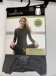 Nwt Women's Cuddl Duds Softwear Stretch Long Sleeve Crew Top Heather Coal Small New. Price: $14.97.