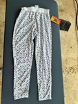 Hot Chillys Pepper Kids Youth Bottom Base Layer White Purple Flowers Medium Nwt New. Price: $14.99.