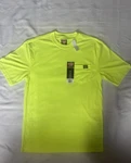 Wrangler New Men's Sz Large 42-44 T-shirt Tee Knit Top Poly Cotton Neon Yellow. Price: $13.99.