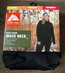 Ozark Trail Base Layer Mock Neck Long Sleeve Black UPF50+ Womens Xxl New. Price: $9.99.