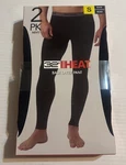 32 Degrees Heat Mens Base Layer Pants 2-PACK Small Black/black A0650 New. Price: $24.00.