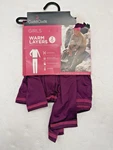 Cuddl Duds Purple Warm Layers Top & Leggings 2 Pc Stretch Poly Thermal Xs 4/5 New. Price: $9.89.