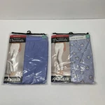 Lot Of 2 Vintage Joe Boxer Thermal Pants Women's Small Blue Snowmen Winter New. Price: $19.49.