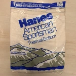 Vtg Hanes Thermal Bottom Long Underwear Mens 38-40 American Sportsman Usa Nos New. Price: $19.99.