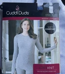 New Women's Cuddl Duds Blue Aqua Knit Long Sleeve Crew Thumbholes Xs. Price: $9.00.