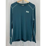 Helly Hansen Mens Lifa Active Crew Base Layer Top Long Sleeve Teal Green Xl Pre-owned. Price: $19.29.