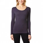 32 Degrees Women's Long Sleeve Scoop Neck Base Layer Top Heather Violet New. Price: $18.99.