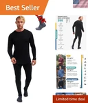 Merino Wool Base Layer Mens Set - Heavyweight, Midweight, Lite Th... New. Price: $203.39.