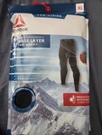 Reebok Mens Performance Base Layer Pant Fly Pro-series Black Mesh Xl 40-42 New. Price: $11.97.