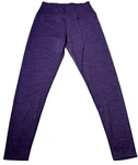 $98 Terramar Woolskins Women's Base Layer Leggings Purple Heather Large -new. Price: $29.99.