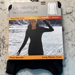 Climateright By Cuddl Duds Women's Size Xl Black Crew Base Layer Top Plush Warmt New. Price: $14.29.