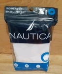 1PK: Nautica Baselayer Set Adlt M White Drifusion Tech Light/stretch Breathable New. Price: $28.88.