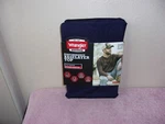 New Men's Wrangler Workwear Navy Blue L/s 3-BUTTON Henley Baselayer Top. Price: $15.99.