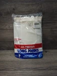 Vintage J.e. Morgan Long Johns Drawers Pants Men Size Xl White Underwear New. Price: $18.99.