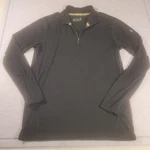 Smartwool Shirt Mens Medium Black 1/4 Zip Merino Long Sleeve Base Layer Pre-owned. Price: $29.99.