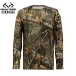 Men's Crew Top Performance Thermals Camouflage Realtree Edge Scent Control New. Price: $14.96.