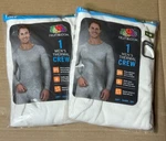 (lot Of 2) Fruit Loom Mens Thermal Crew Tag-free Shirt Xl Natural C5 New. Price: $19.95.