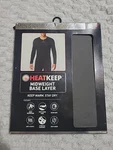 Heatkeep Mens Medium Black Midweight Base Layer Long Sleeved Shirt Nwt! A2140 New. Price: $14.50.