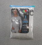 Fruit Of Loom Mens Thermal Crew Gray Size Xl New And Sealed. Price: $11.99.