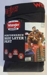 Wrangler Performance Base Layer Pant Men's 2XL Black New. Price: $12.99.