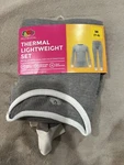 Fruit Of Loom Girls' Waffle Thermal Underwear Set, Grey Heather 7-8 New. Price: $5.00.