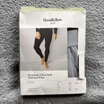 Goodfellow & Co Premium Ultra-soft Tagless Thermal Gray Pants Damaged Packag New. Price: $12.49.