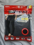 32 Degrees Heat 2-PACK Men's Base Layer Pant Quick Dry Anti-odor Black New. Price: $19.99.