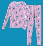 Climateright By Cuddl Duds Disney Stitch Thermal Set Girls Size Xs 4-5 New. Price: $13.53.