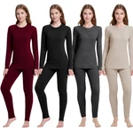 Women 100% Merino Wool Base Layer Sets Midweight Thermal Underwear Top&bottom New. Price: $89.24.