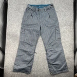 Ride Snowboards Pants Mens Large Striped Cargo Grey Pre-owned. Price: $34.99.