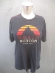 Burton Size Mens Black Graphic Print Short Sleeve Crew Neck Casual Tshirt 986 Pre-owned. Price: $13.50.