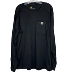 Carhartt Mbl 104 Blk Base Force Midweight Layer Tech Crew Long Sleeve 2XL Pre-owned. Price: $35.00.