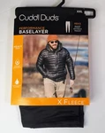 Cuddl Duds Men's Fleece Performance Baselayer Pants Heavy Dark Grey Xxl Nip New. Price: $21.95.