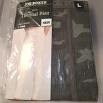 New Joe Boxer Large Camo Thermal Pants 36 38 Vintage Waffle Long Johns Men Kmart. Price: $16.58.