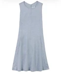 New Smartwool Women Everyday Exploration Stormy Blue Merino Tank Dress. Price: $34.99.