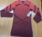 Smartwool Blend Long Sleeve Crew Neck Abstract Top Men's Red Burgundy New. Price: $59.00.