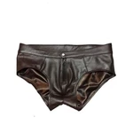 Men's Sheepskin Brown Leather Briefs Real Soft Jockstrap Thong Underwear New. Price: $74.99.