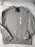 Champion Mens Lt Gray Powerblend Fleece Crew Neck Pullover Sweatshirt Nwt CL25 New. Price: $29.99.
