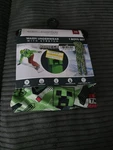 Boys Cuddl Duds Minecraft Thermal Underwear Set Warm Essentials Size Xs 4/5 New. Price: $7.95.