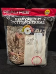 Realtree Heavyweight Cotton Base Layer Thermal Bottoms Warmest White Size Large New. Price: $9.99.