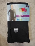 New Fruit Of Loom Women's Size Xxl (20) Waffle Thermal Crewneck Top Black. Price: $14.99.