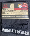 Realtree Mens Heavyweight Flex Fleece Thermal Bottoms Size New. Price: $20.00.