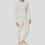 Cotton Thermal Underwear Set Shirt Pants Long Johns Large Men's New. Price: $10.39.