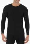 Fruit Of Loom Men Black Thermal Crew Shirt Size Nwt New. Price: $11.86.