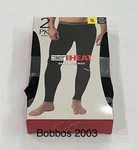 32 Degrees Heat Men's 2-PACK Stretch Quick-dry Base Layer Pants, Black, Size New. Price: $14.36.