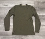 Smartwool Shirt Mens Green Classic Thermal Merino Base Layer Crew Pre-owned. Price: $34.68.