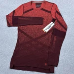New Smartwool Intraknit Thermal Merino Base Layer Black Cherry Scarlet Women's. Price: $89.95.