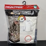 Realtree Heavyweight Men's Cotton Thermal Top Size Xl (46/48) Natural New. Price: $11.50.