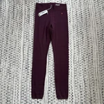 Smartwool Base Layer Bottom Women Burgundy Merino Thermal Leggings New. Price: $52.46.
