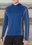 Spyder Men Size Xl Performance Baselayer Hoodie Blue Abyss Athleisure Outdoor New. Price: $40.00.